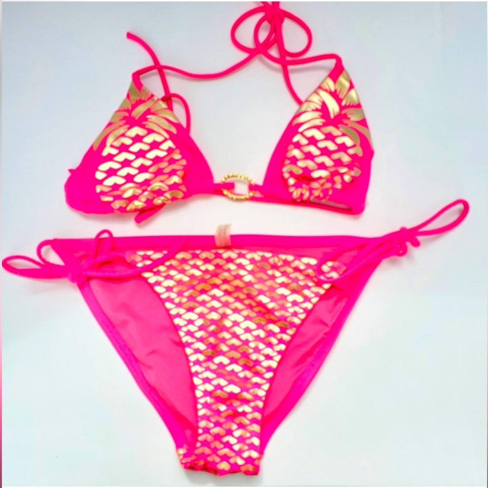 Victoria's Secret Pineapple Bikini size Small